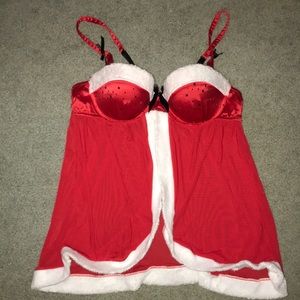 Santa Baby Doll Lingerie